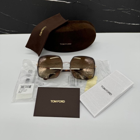 NEW TOM FORD TF1006 48F WOMEN SUNGLASSES TOM FORD RAPHAELA FT1006/S - Picture 12 of 12